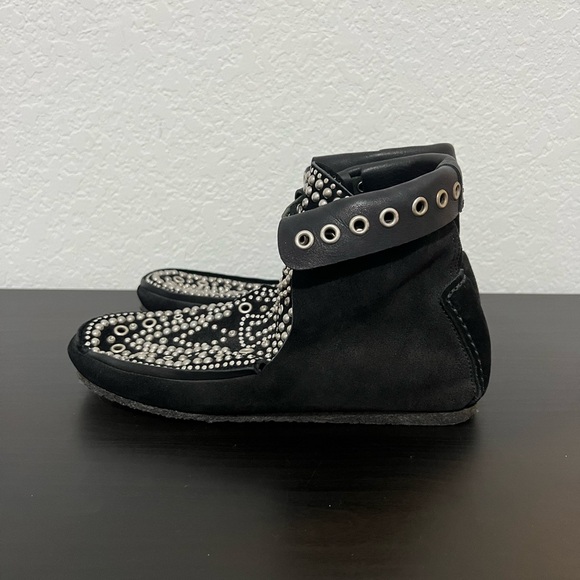 EUC Isabel Marant Morley Booties Black Suede Moccasins - Picture 16 of 16